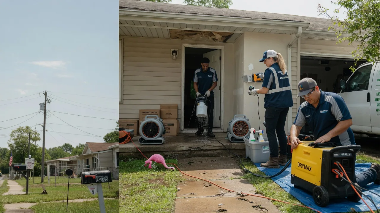 Storm Damage Water Removal in North Liberty, IN near me